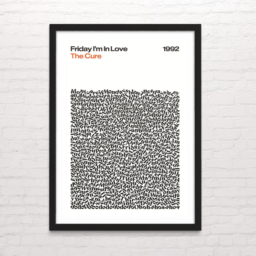 The Cure – Friday I’m in Love