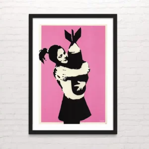Banksy bomb hugger - Posterinc.cl