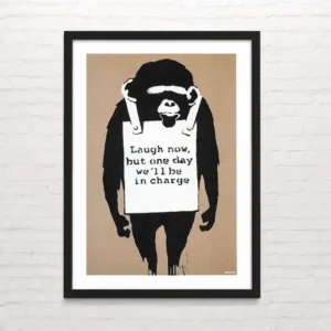 Banksy - Lauch now - Posterin.cl