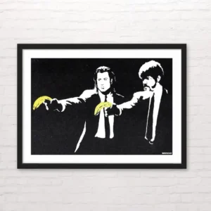 Banksy pulp fiction - Posterinc.cl