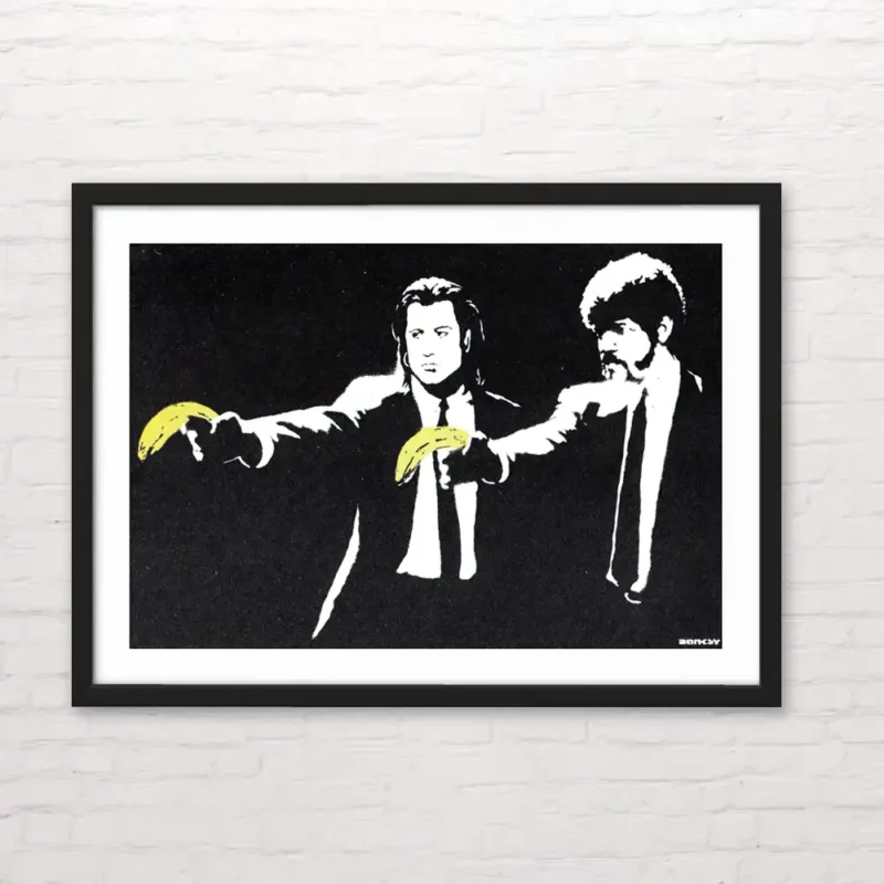 Banksy pulp fiction - Posterinc.cl