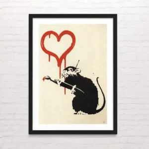 Banksy - Love rat