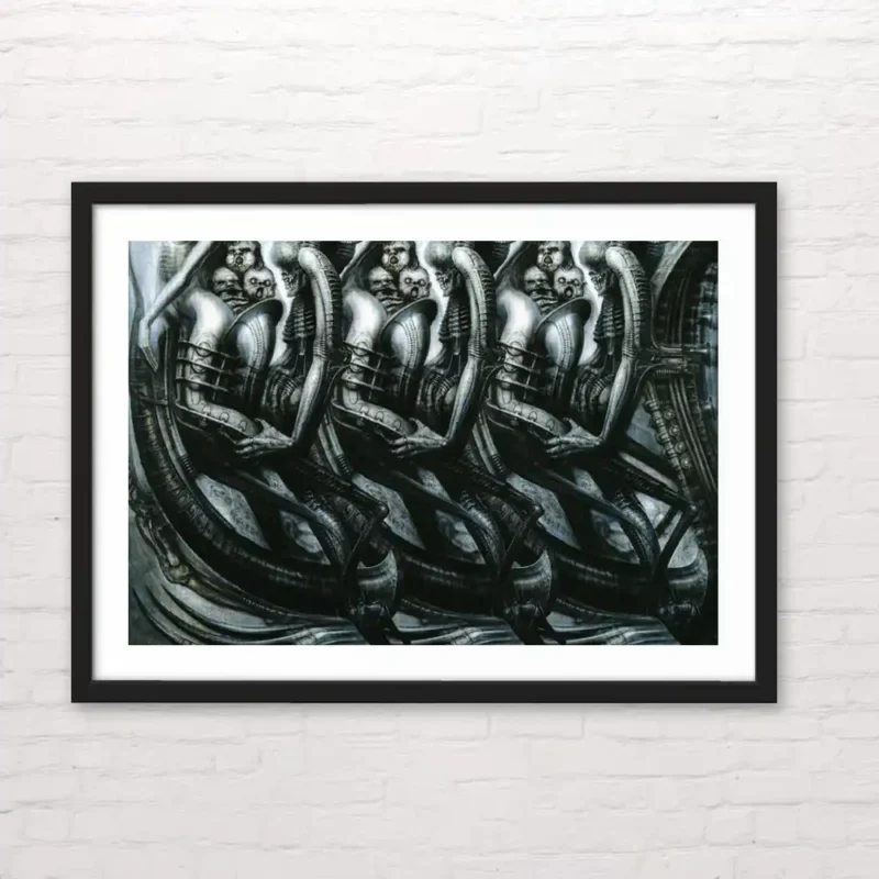 H.R. Giger - Saxofonista - Posterin.cl