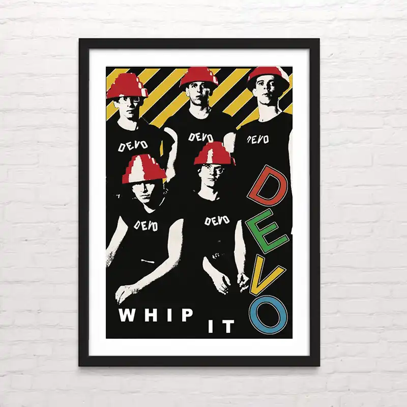 Devo - Whip it - Posterinc.cl