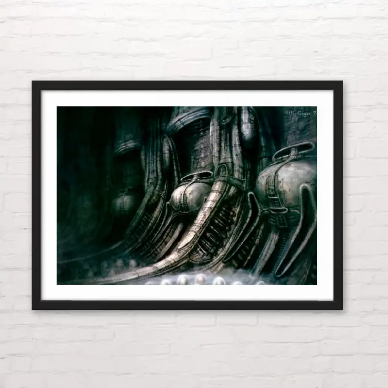 H.R. Giger - Egg Silo Interior - Posterinc.cl