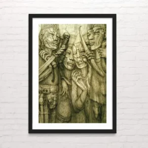 H.R. Giger -Los testigos - Posterinc.cl