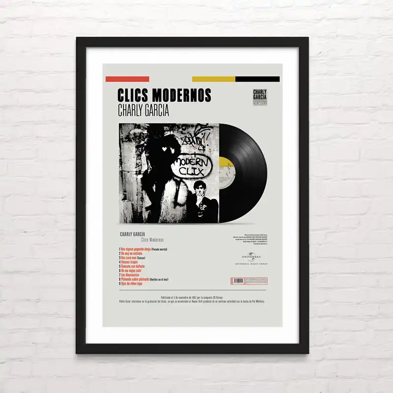 Clics modernos - Charly Garcia - Posterinc.cl