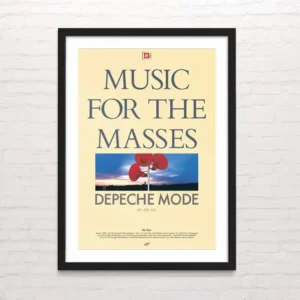 Depeche Mode - Music for the masses - Posterinc.cl